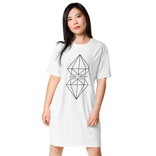Load image into Gallery viewer, Unique Diamond T-shirt Dress