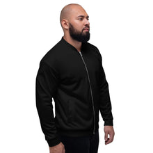 Load image into Gallery viewer, Unique Diamond Black Bomber Jacket