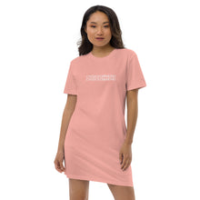 Load image into Gallery viewer, Unique Diamond Organic Cotton T-shirt Dress