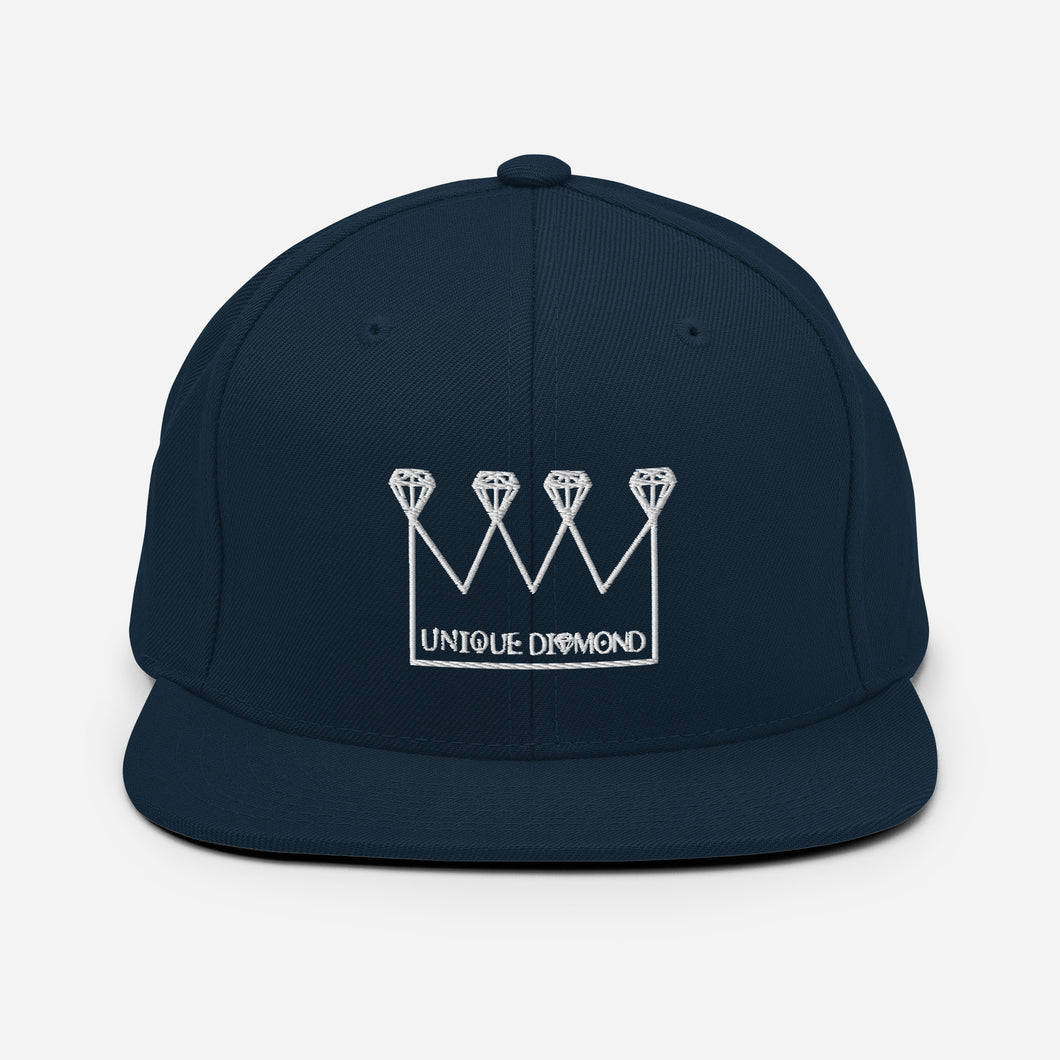 Unique Diamond Snapback Hat