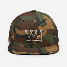 Load image into Gallery viewer, Unique Diamond Snapback Hat
