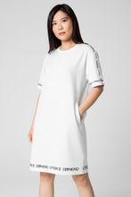 Load image into Gallery viewer, Edge Print T-shirt Dress Studio
