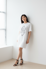 Load image into Gallery viewer, Unique Diamond T-shirt Dress
