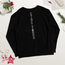 Load image into Gallery viewer, Unique Diamond Classic Black Sweatshirt
